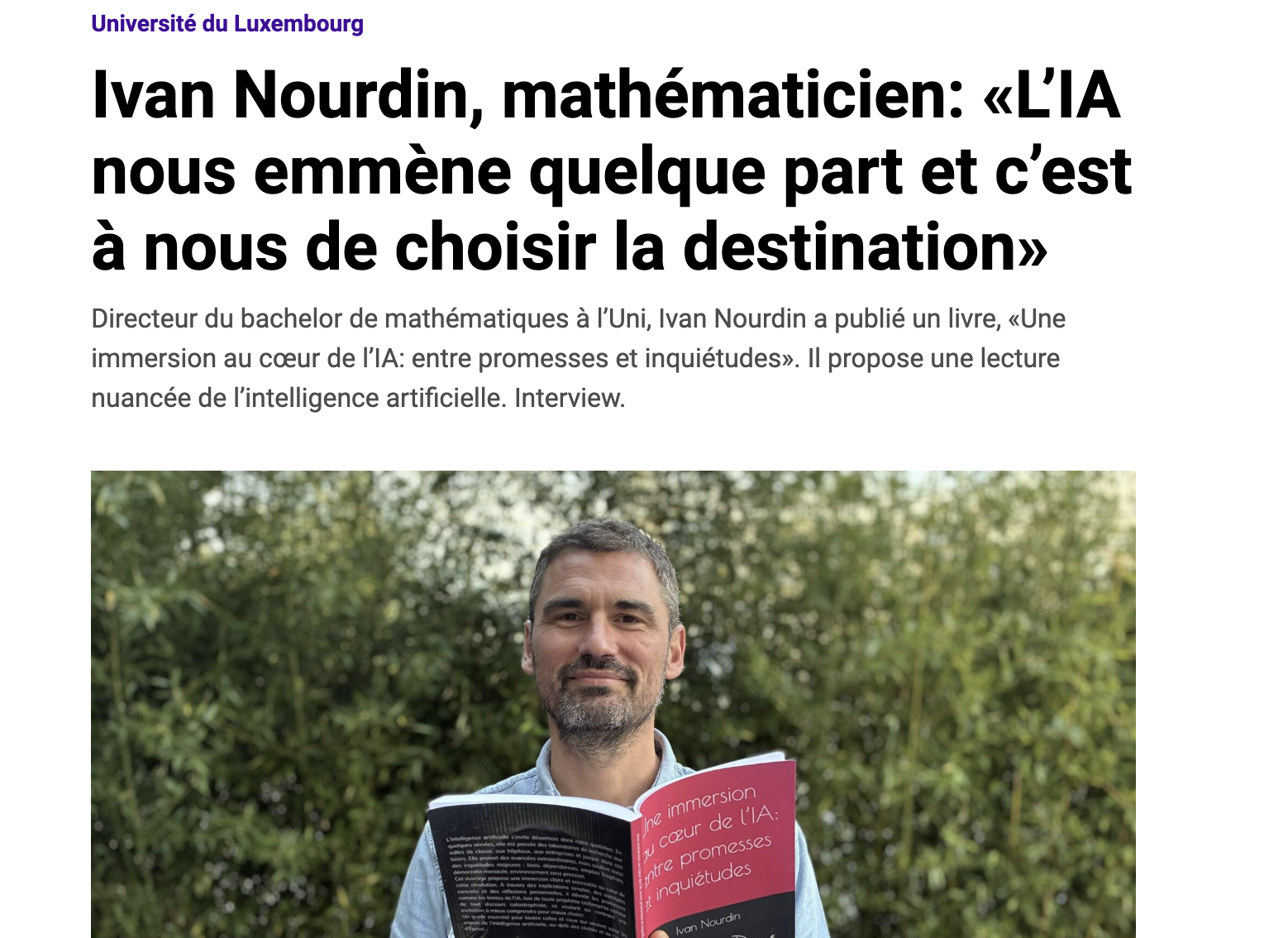 Virgule.lu – Ivan Nourdin